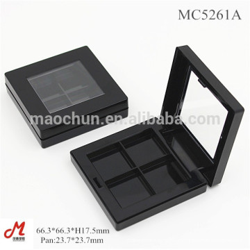 MC5261A 4 pozos de sombra de ojos cosméticos cuadro de embalaje cuadrados